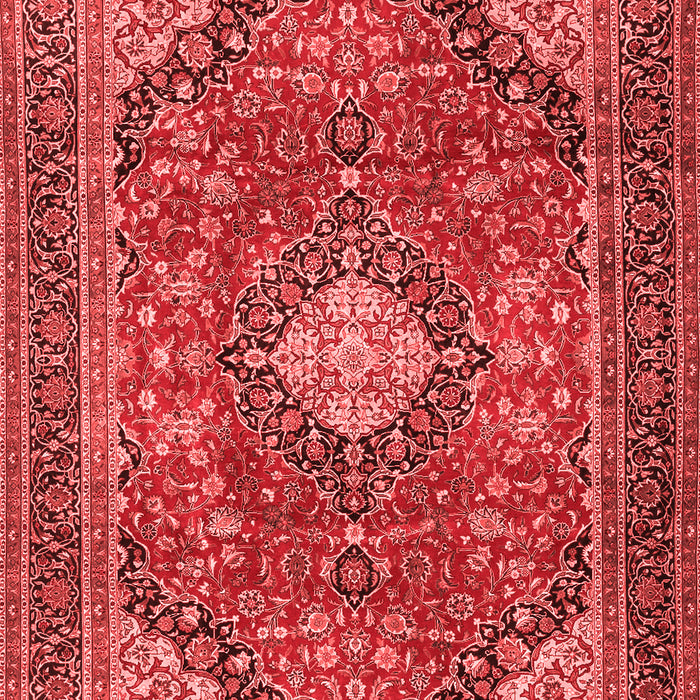 Medallion Red Traditional Area Rugs