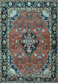 Persian Light Blue Traditional Rug, tr2615lblu