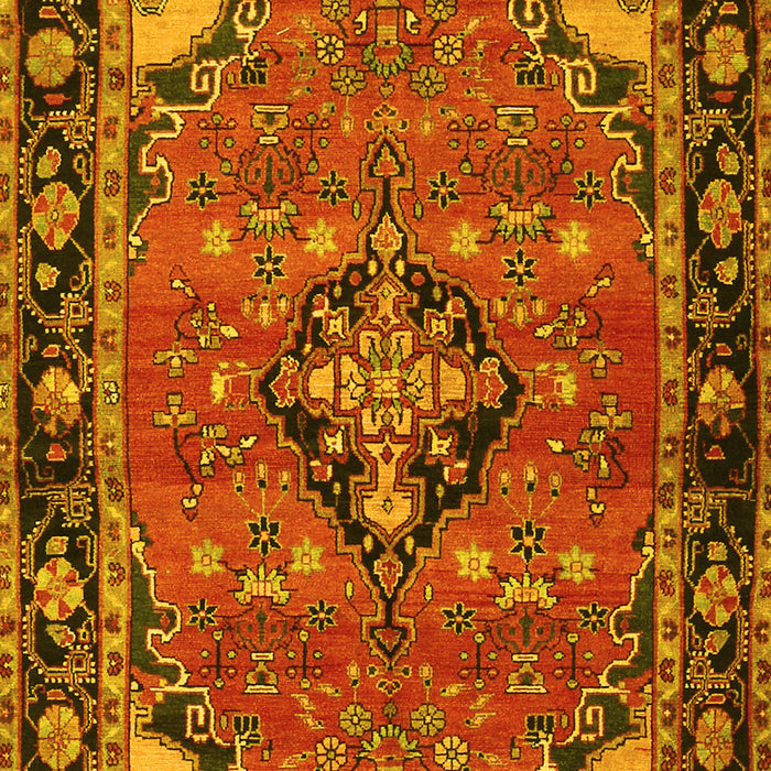 Persian Yellow Traditional Rug, tr2615yw