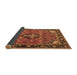 Sideview of Persian Brown Traditional Rug, tr2615brn