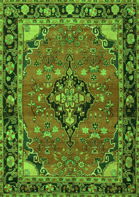 Persian Green Traditional Rug, tr2615grn