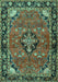 Persian Turquoise Traditional Rug, tr2615turq