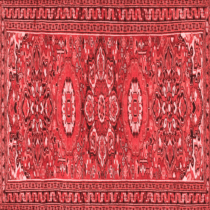 Machine Washable Persian Red Traditional Rug, wshtr2616red