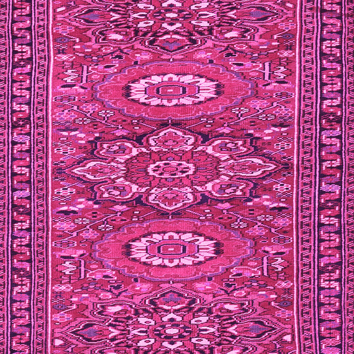 Machine Washable Persian Pink Traditional Rug, wshtr2616pnk