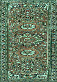 Persian Turquoise Traditional Rug, tr2616turq