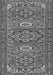 Serging Thickness of Machine Washable Persian Gray Traditional Rug, wshtr2616gry