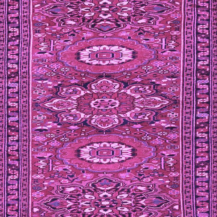 Machine Washable Persian Purple Traditional Area Rugs, wshtr2616pur