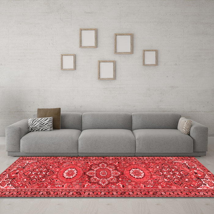 Traditional Red Washable Rugs