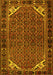 Persian Yellow Traditional Rug, tr2617yw