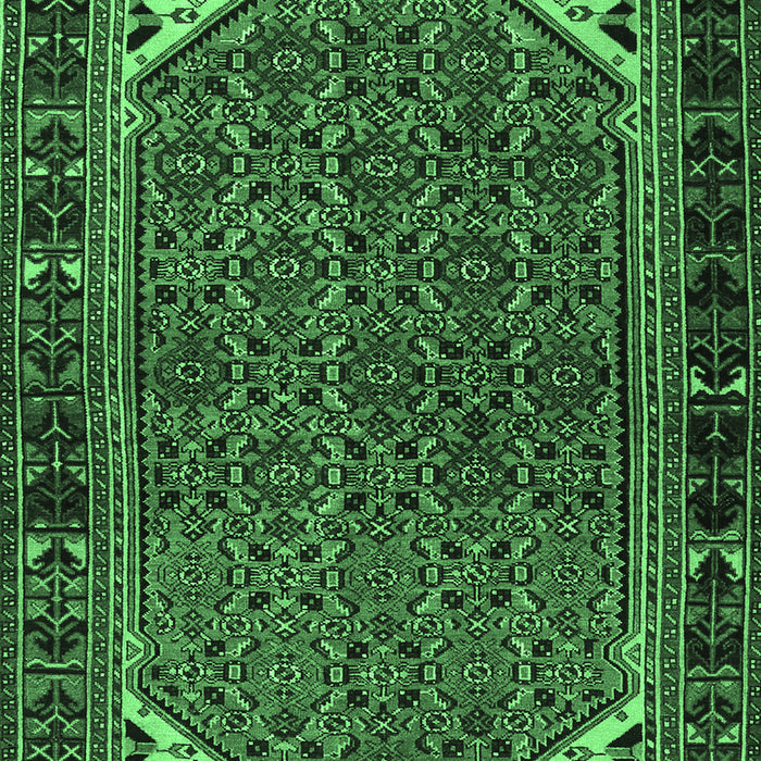 Persian Emerald Green Traditional Rug, tr2617emgrn