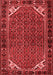 Persian Red Traditional Area Rugs