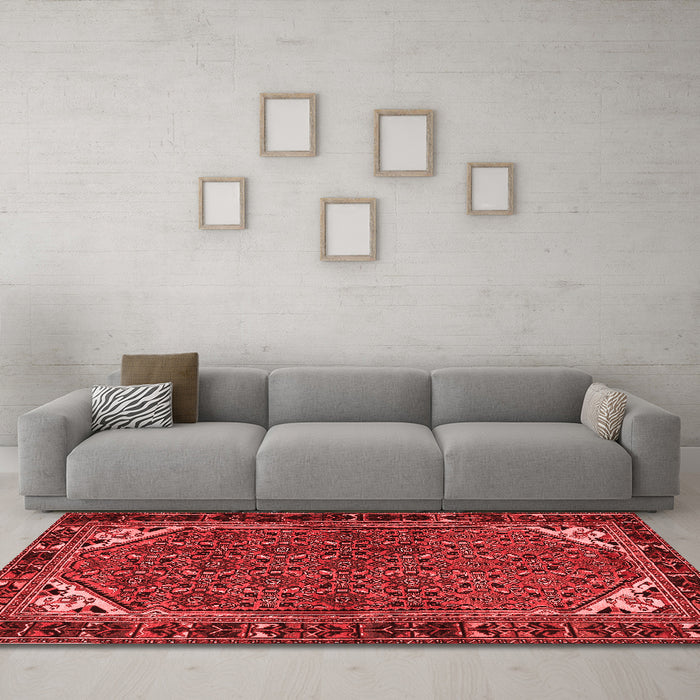 Traditional Red Washable Rugs