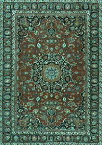 Persian Turquoise Traditional Rug, tr2618turq