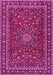 Machine Washable Persian Pink Traditional Rug, wshtr2618pnk