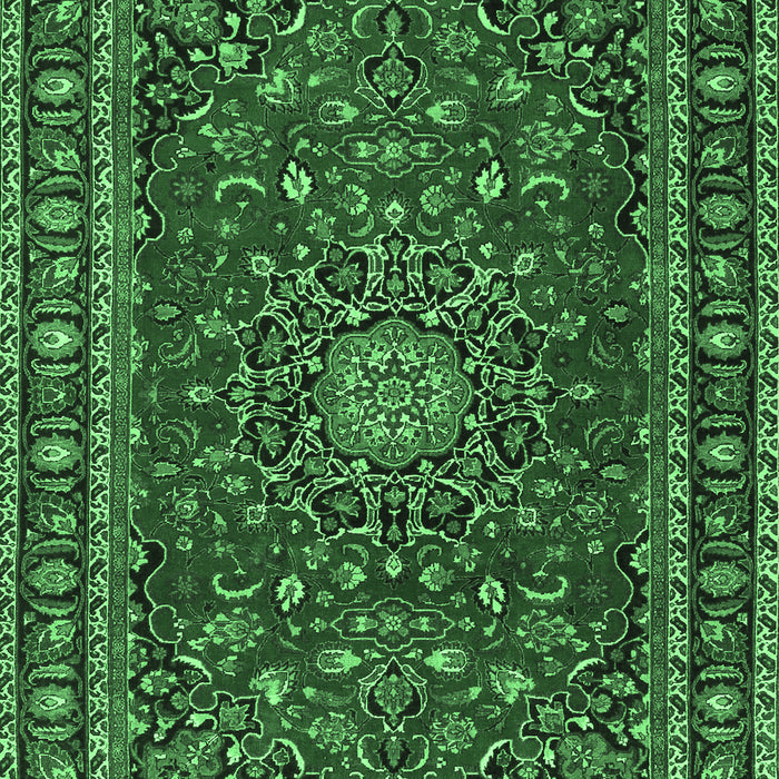 Persian Emerald Green Traditional Rug, tr2618emgrn