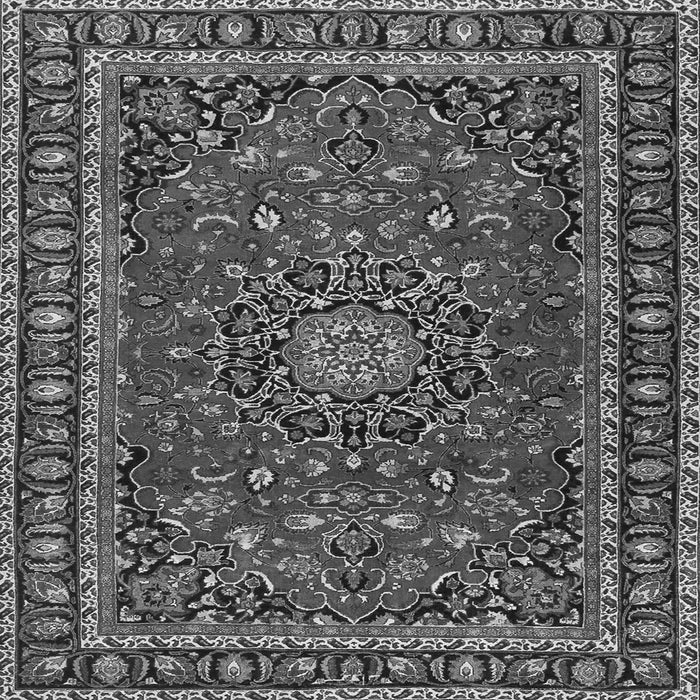 Serging Thickness of Persian Gray Traditional Rug, tr2618gry
