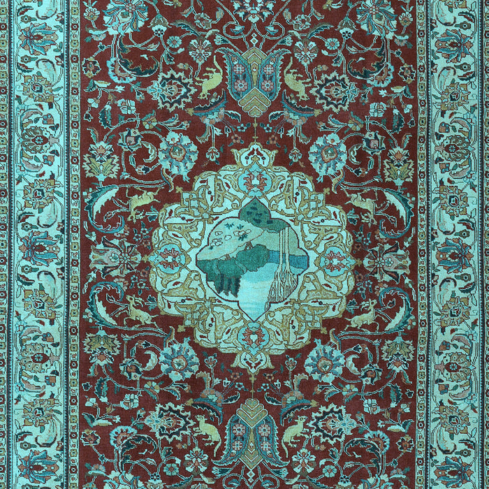 Persian Light Blue Traditional Rug, tr2619lblu