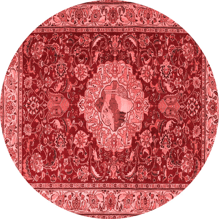 Machine Washable Persian Red Traditional Rug, wshtr2619red