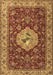 Machine Washable Persian Brown Traditional Rug, wshtr2619brn