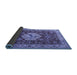 Sideview of Persian Blue Traditional Rug, tr2619blu