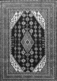 Medallion Gray Traditional Rug, tr261gry