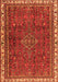 Persian Orange Traditional Rug, tr2620org