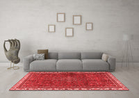 Machine Washable Persian Red Traditional Rug, wshtr2620red