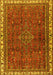 Persian Yellow Traditional Rug, tr2620yw