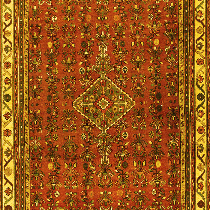 Persian Yellow Traditional Rug, tr2620yw