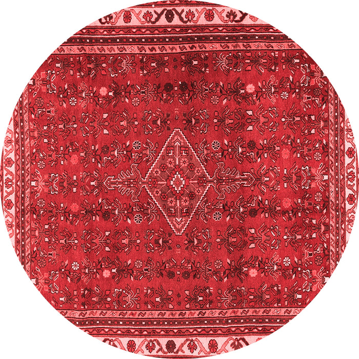 Machine Washable Persian Red Traditional Rug, wshtr2620red