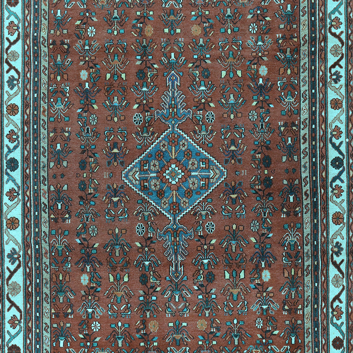 Persian Light Blue Traditional Rug, tr2620lblu