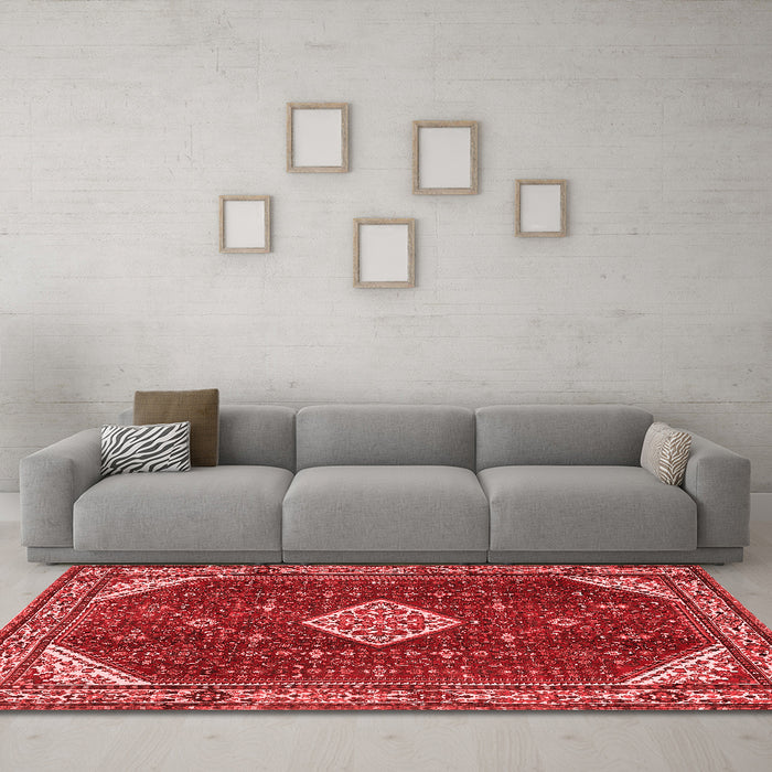 Traditional Red Washable Rugs