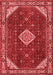 Medallion Red Traditional Area Rugs