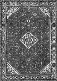 Medallion Gray Traditional Rug, tr2621gry