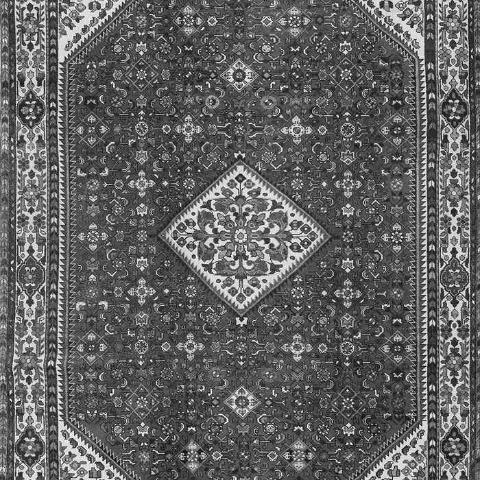 Medallion Gray Traditional Rug, tr2621gry