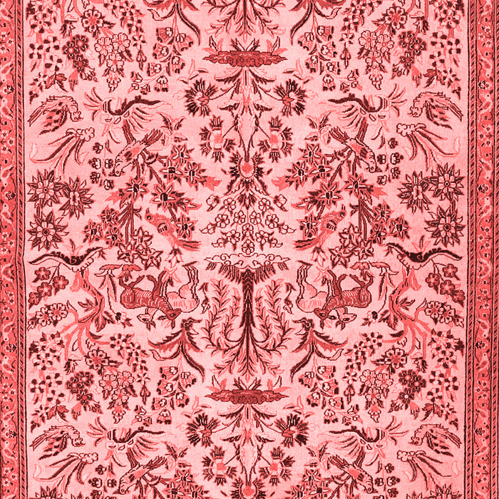 Machine Washable Persian Red Traditional Rug, wshtr2622red