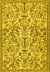 Persian Yellow Traditional Rug, tr2622yw