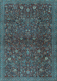 Persian Light Blue Traditional Rug, tr2623lblu