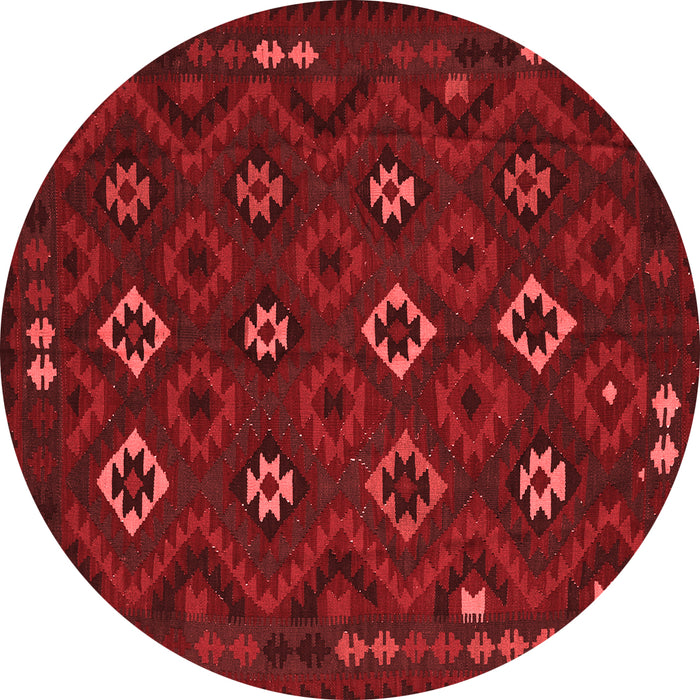 Machine Washable Southwestern Red Country Rug, wshtr2624red