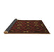 Sideview of Southwestern Brown Country Rug, tr2624brn