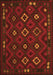 Southwestern Orange Country Rug, tr2624org