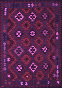 Southwestern Purple Country Rug, tr2624pur