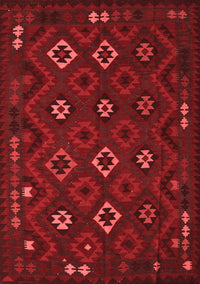 Southwestern Red Country Rug, tr2624red