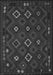 Southwestern Gray Country Rug, tr2624gry