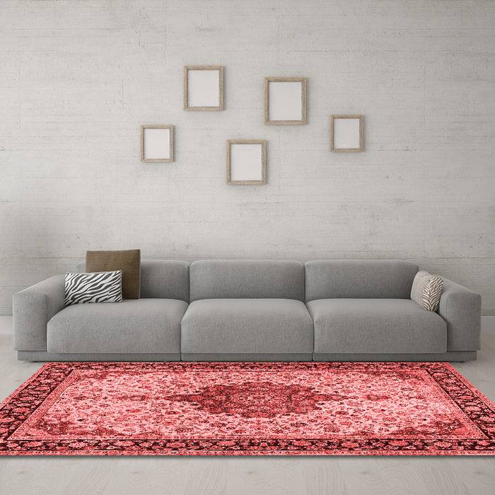 Traditional Red Washable Rugs