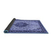 Sideview of Medallion Blue Traditional Rug, tr2625blu