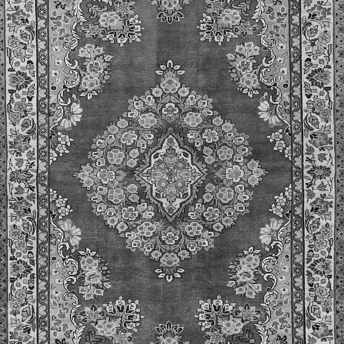 Medallion Gray Traditional Rug, tr2626gry
