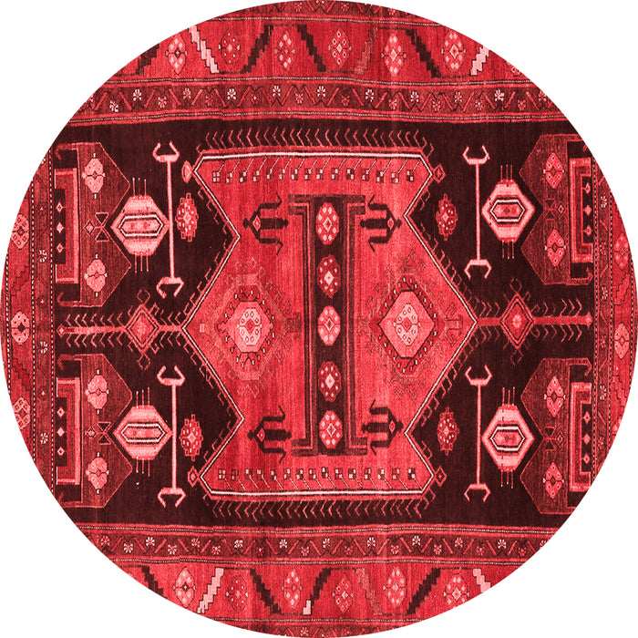 Machine Washable Persian Red Traditional Rug, wshtr2627red