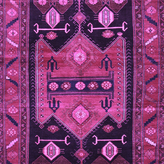 Machine Washable Persian Purple Traditional Area Rugs, wshtr2627pur