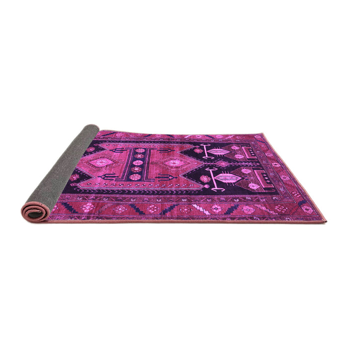 Sideview of Persian Purple Traditional Rug, tr2627pur